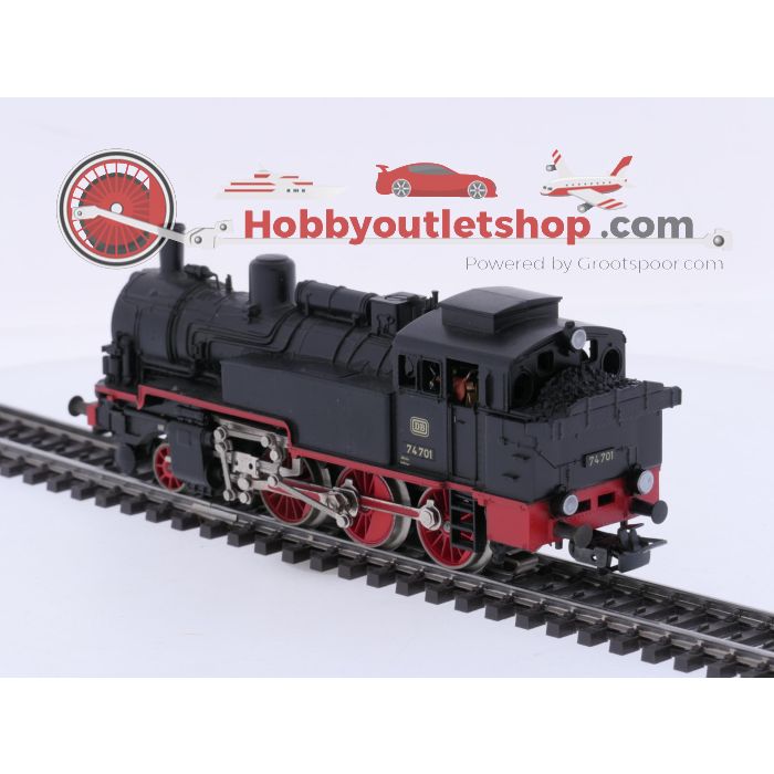 Schaal H0 Märklin 3095 stoomlocomotief BR 74 van de DB #10136 - sku: 20260930025303 - Used - Good condition - Photo 2