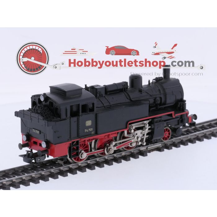 Schaal H0 Märklin 3095 stoomlocomotief BR 74 van de DB #10136 - sku: 20260930025303 - Used - Good condition - Photo 3