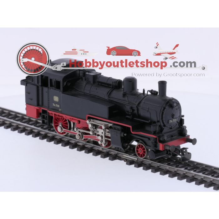 Schaal H0 Märklin 3095 stoomlocomotief BR 74 van de DB #10136 - sku: 20260930025303 - Used - Good condition - Photo 4