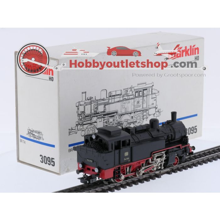 Schaal H0 Märklin 3095 stoomlocomotief BR 74 van de DB #10136 - sku: 20260930025303 - Used - Good condition - Photo 6