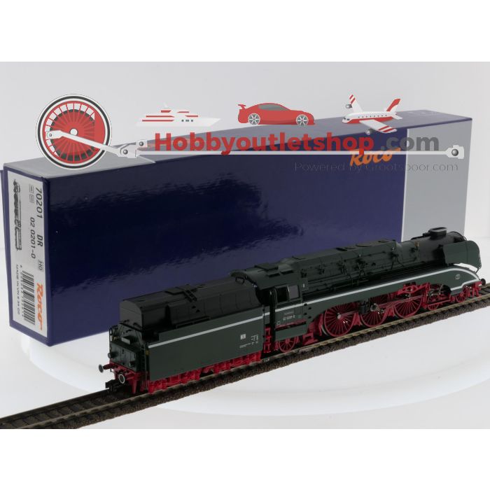 Schaal H0 Roco 70201 stoomlocomotief BR02 van de DR #10139 - sku: 20261001012005 - Used - Like new - Photo 5