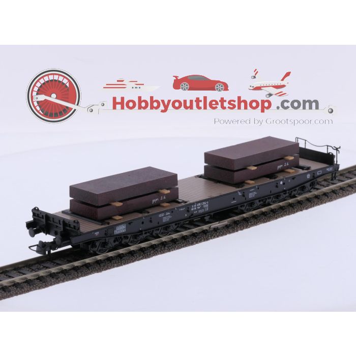 Schaal H0 Roco 45947 3-delige set zwaartransportwagens van de DB #10140 - sku: 20261001022720 - Used - Like new - Photo 2