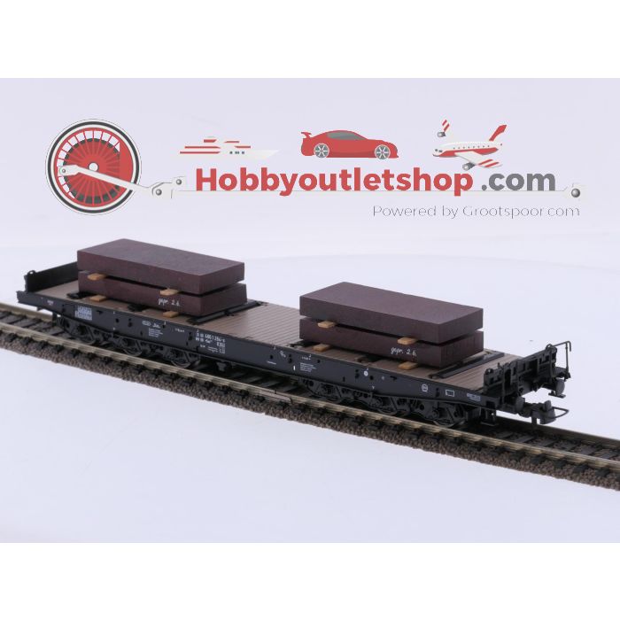 Schaal H0 Roco 45947 3-delige set zwaartransportwagens van de DB #10140 - sku: 20261001022720 - Used - Like new - Photo 3