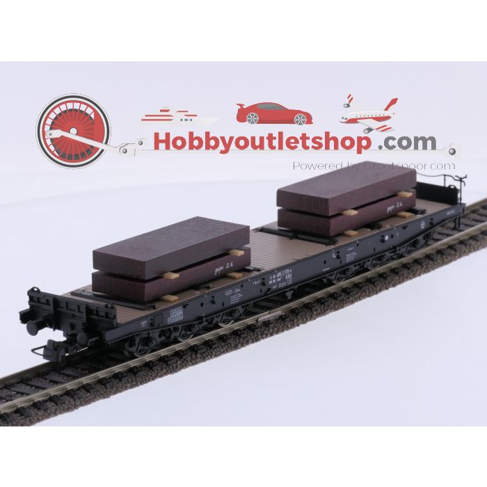 Schaal H0 Roco 45947 3-delige set zwaartransportwagens van de DB #10140 - sku: 20261001022720 - Used - Like new - Photo 6