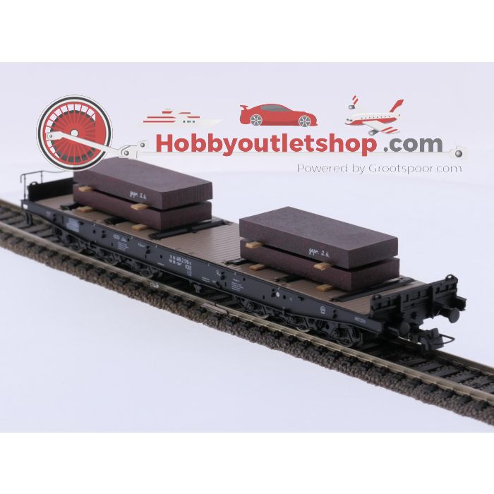 Schaal H0 Roco 45947 3-delige set zwaartransportwagens van de DB #10140 - sku: 20261001022720 - Used - Like new - Photo 9