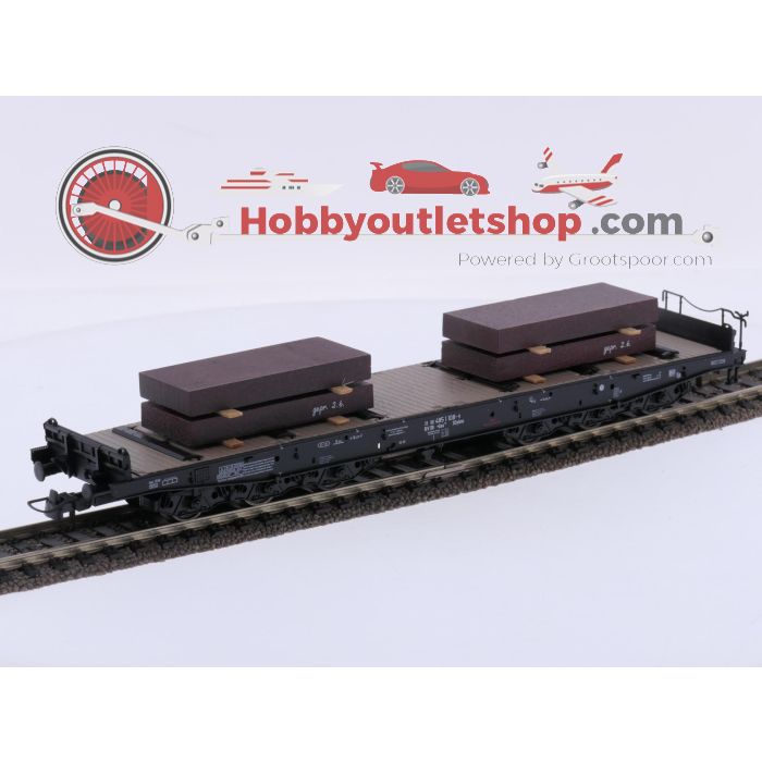 Schaal H0 Roco 45947 3-delige set zwaartransportwagens van de DB #10140 - sku: 20261001022720 - Used - Like new - Photo 10