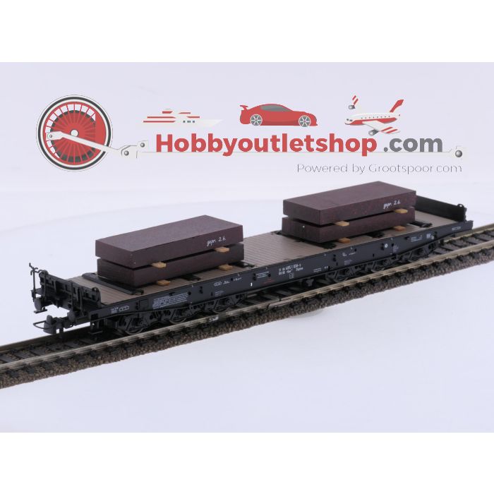 Schaal H0 Roco 45947 3-delige set zwaartransportwagens van de DB #10140 - sku: 20261001022720 - Used - Like new - Photo 12