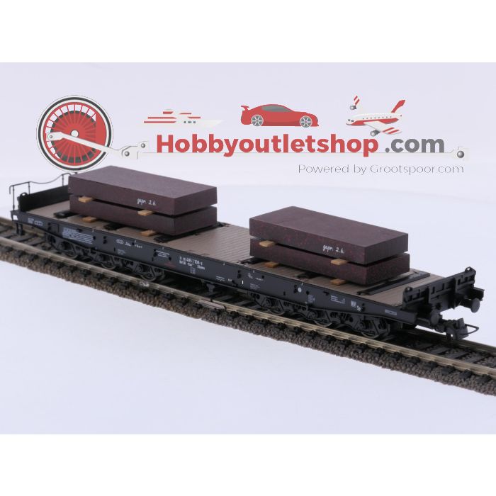 Schaal H0 Roco 45947 3-delige set zwaartransportwagens van de DB #10140 - sku: 20261001022720 - Used - Like new - Photo 13