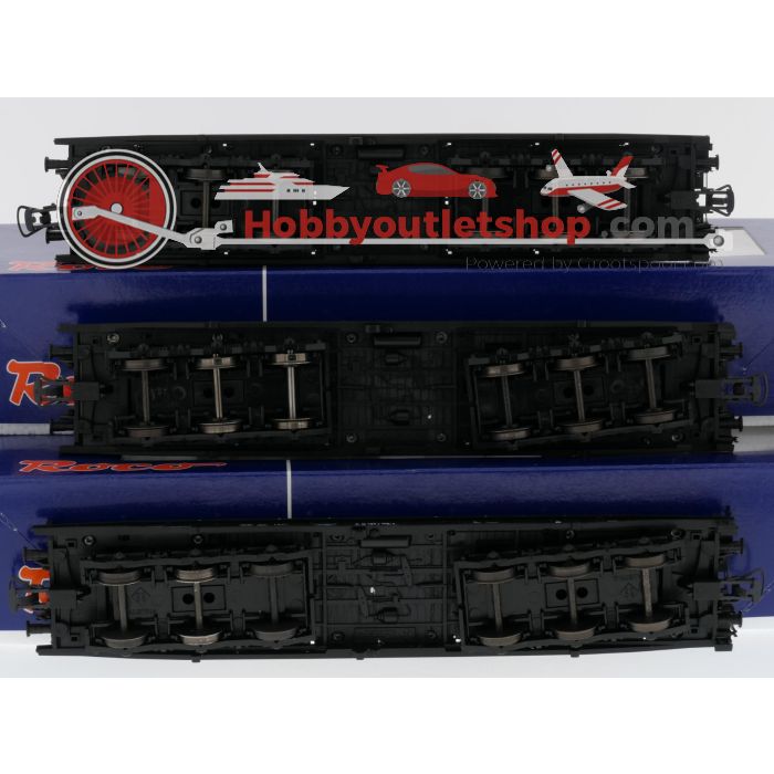 Schaal H0 Roco 45947 3-delige set zwaartransportwagens van de DB #10140 - sku: 20261001022720 - Used - Like new - Photo 14