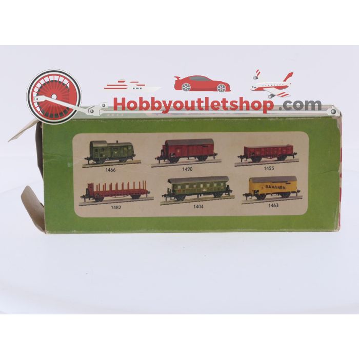 Schaal H0 Fleischmann 1491 goederenwagens zelflossers E 433 6-delig van de DB #10143 - sku: 20261001053111 - Gebruikt - Goede staat - Afbeelding 3