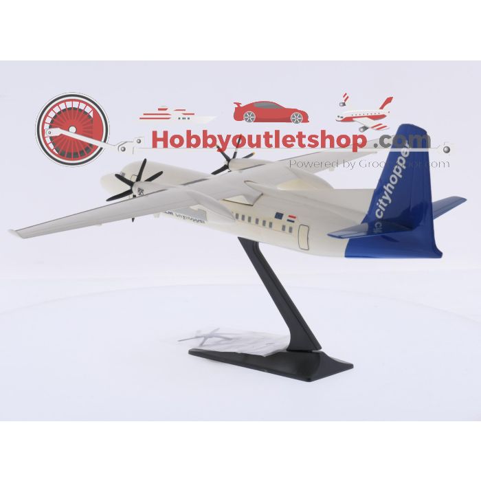 Schaal 1:100 IMC Holland Fokker 50 KLM Cityhopper Reg. NA #10162 - sku: 20261021085428 - Gebruikt - Goede staat - Afbeelding 2