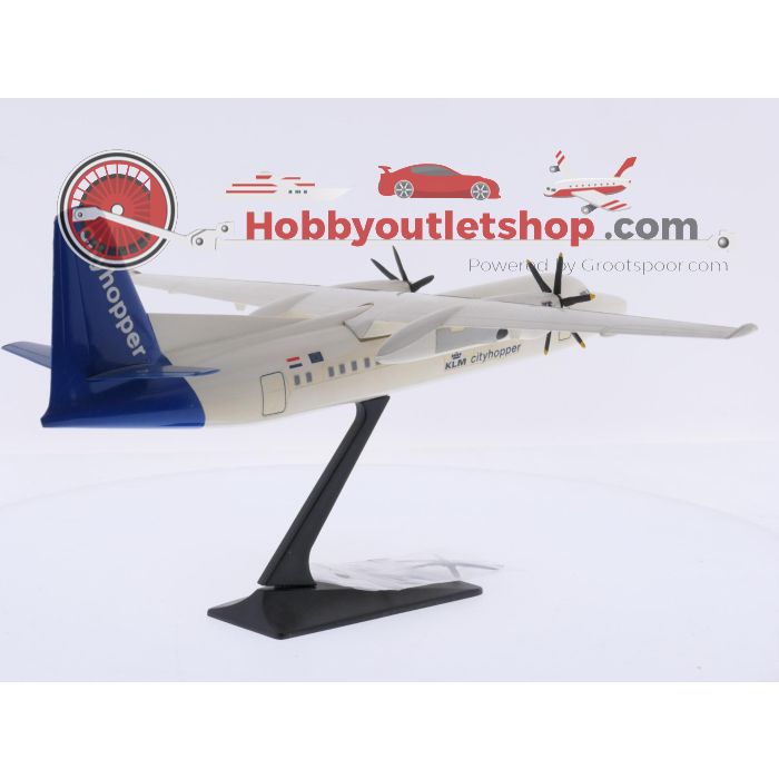 Schaal 1:100 IMC Holland Fokker 50 KLM Cityhopper Reg. NA #10162 - sku: 20261021085428 - Gebruikt - Goede staat - Afbeelding 3