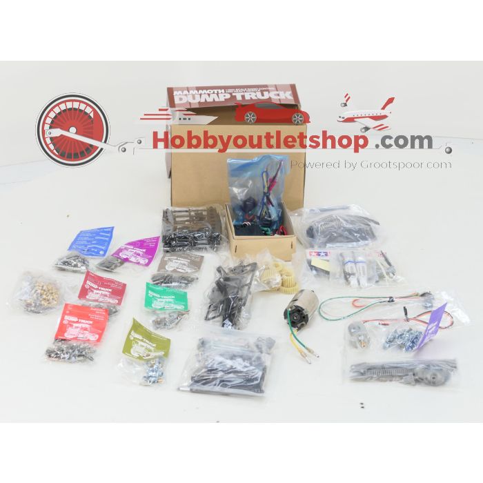 Schaal 1:20 Tamiya 58268 Mammut EM-120 Dump Truck / Mulden Kipper #6681 - sku: 20241211042307 - Used - New condition - Photo 23
