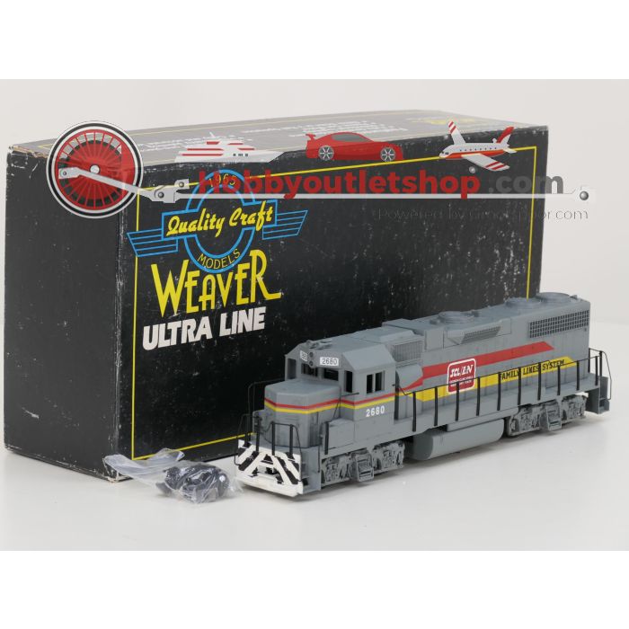 Schaal 0 Weaver Ultra Line EMD GP38-2 dummy unit nr. 2680 #P251 - sku: 20250124010352 - Gebraucht - Sehr guter Zustand - Bild 12