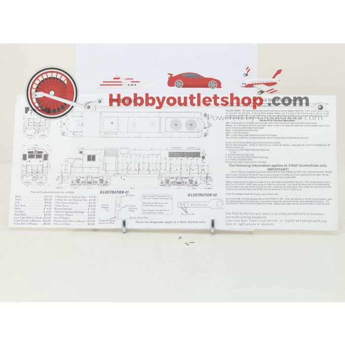 Schaal 0 Weaver Ultra Line EMD GP38-2 dummy unit nr. 2680 #P251 - sku: 20250124010352 - Gebraucht - Sehr guter Zustand - Bild 11