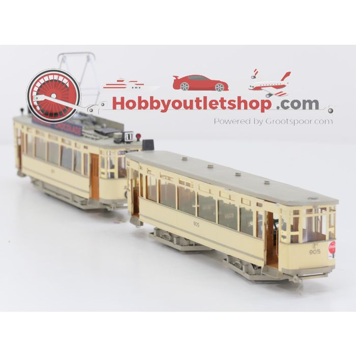 Fairfield tram set type 800 en 900 met Ringers chocolade reclame van de HTM #P269 - sku: 20250320104833 - Gebruikt - Zeer goede staat - Afbeelding 2