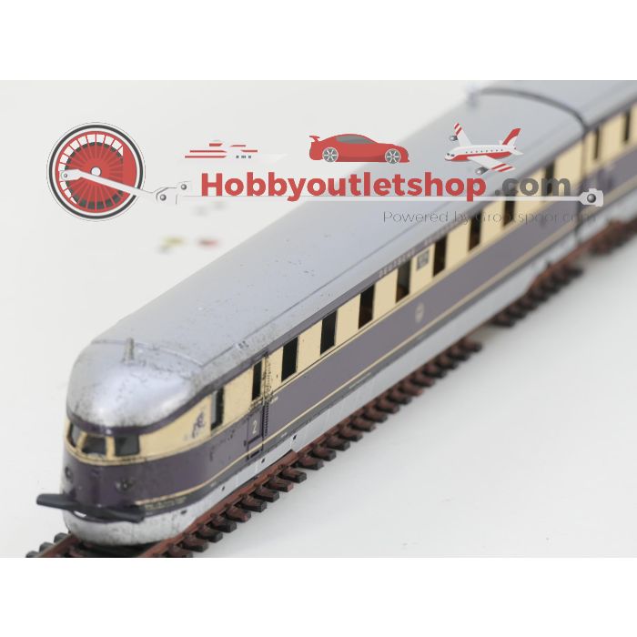 Schaal H0 SMF AG C 309 C dieseltreinstel SVT 877 'Fliegender Hamburger' OPTISCHE SCHADE / OPTICAL DAMAGE #P320 - sku: 20250903103155 - Gebraucht - Angemessener Zustand - Bild 5