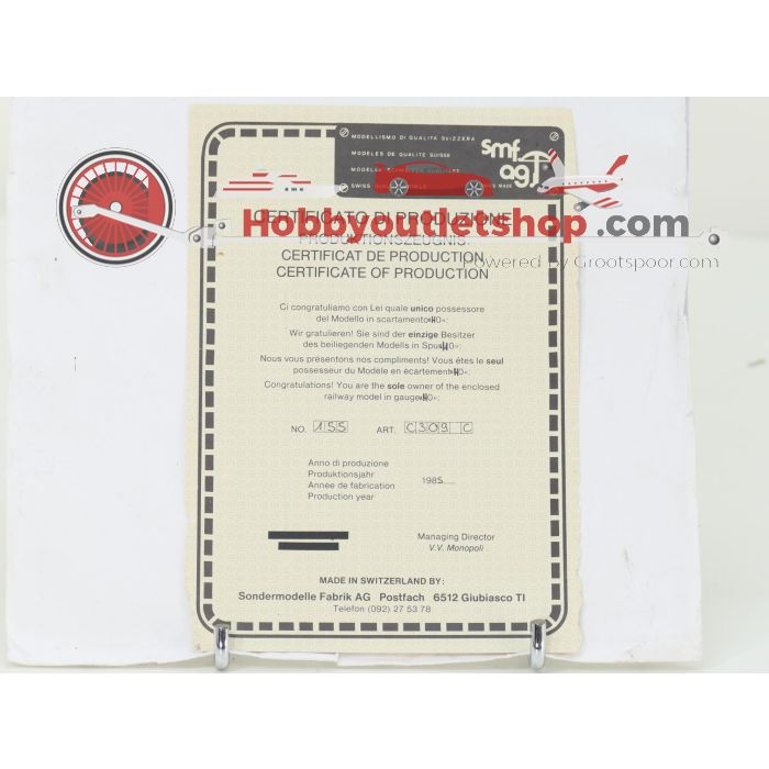 Schaal H0 SMF AG C 309 C dieseltreinstel SVT 877 'Fliegender Hamburger' OPTISCHE SCHADE / OPTICAL DAMAGE #P320 - sku: 20250903103155 - Gebraucht - Angemessener Zustand - Bild 13