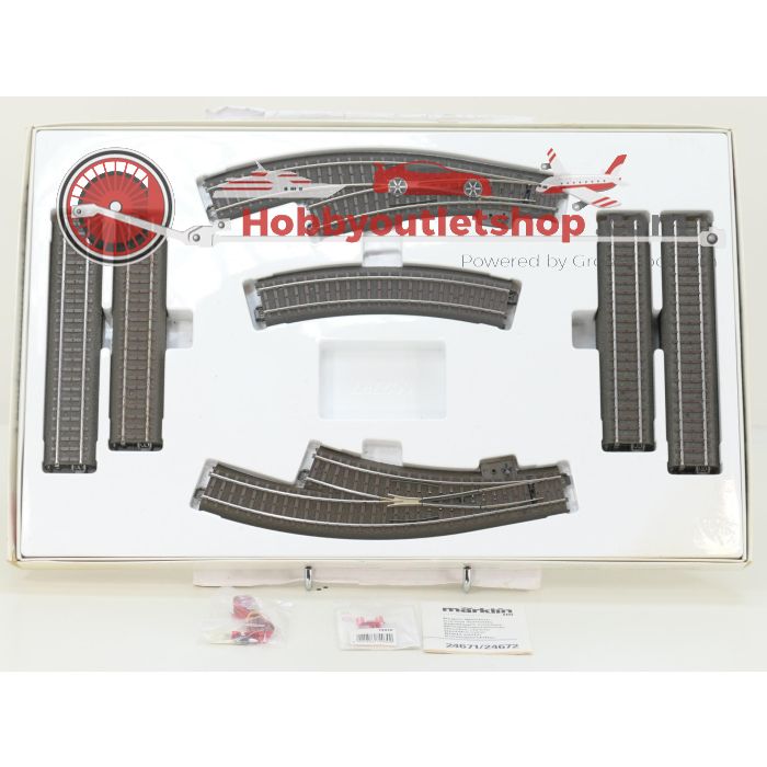Schaal H0 Märklin 24903 C-rail uitbreidingsset C3 #8274 - sku: 20250930111911 - Gebruikt - Zeer goede staat - Afbeelding 2