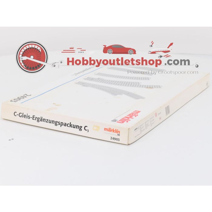 Schaal H0 Märklin 24903 C-rail uitbreidingsset C3 #8274 - sku: 20250930111911 - Gebruikt - Zeer goede staat - Afbeelding 4
