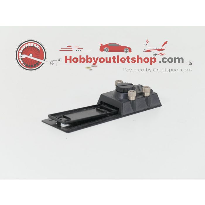 Schaal 0 RailKing 30-1093 No. 140 Banjo signal black base with white lettering #8367 - sku: 20251023110403 - Gebruikt - Zeer goede staat - Afbeelding 3