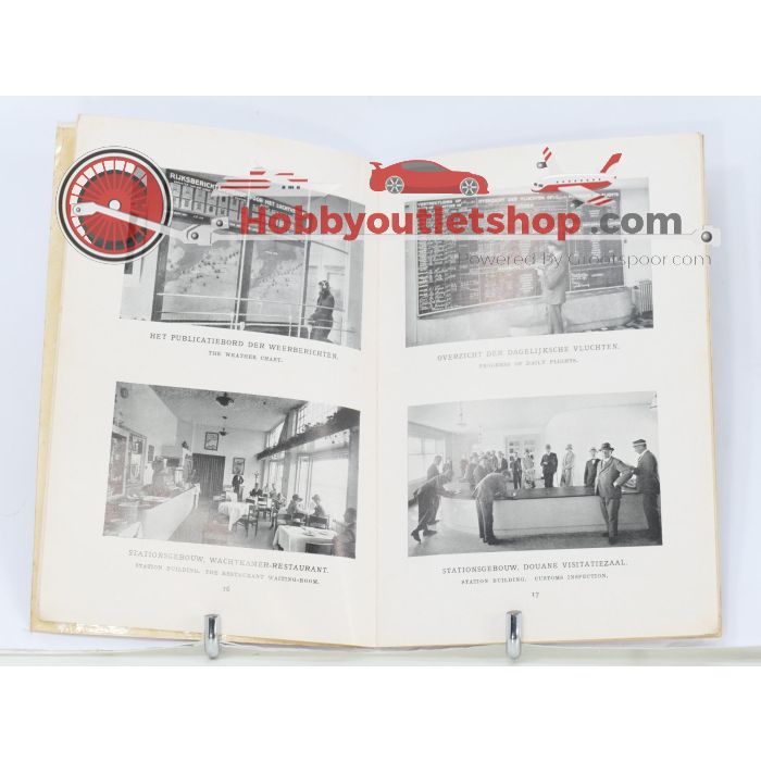 Geïllustreerde gids Schiphol – Gemeente Luchthaven Amsterdam – XXX (ca. 1934–1939) #8946 - sku: 20260203044519 - Gebruikt - Zeer goede staat - Afbeelding 2
