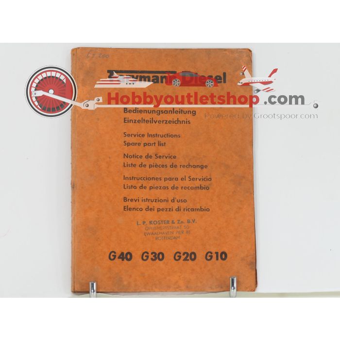 Farymann Diesel – set van 5 originele handleidingen en onderdelenlijsten #8953 - sku: 20260204113543 - Gebruikt - Goede staat - Afbeelding 4