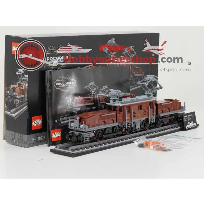Lego 10277 Krokodil locomotief #9040 - sku: 20260220121912 - Gebruikt - Zo goed als nieuw - Afbeelding 3