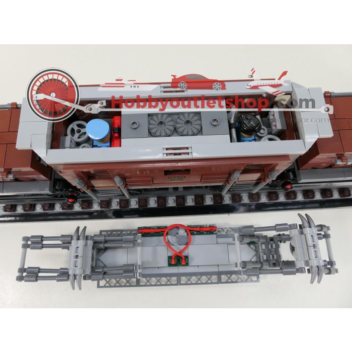 Lego 10277 Krokodil locomotief #9040 - sku: 20260220121912 - Gebruikt - Zo goed als nieuw - Afbeelding 5