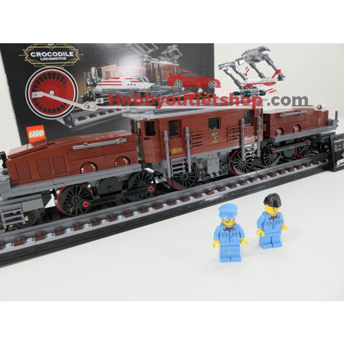 Lego 10277 Krokodil locomotief #9040 - sku: 20260220121912 - Gebruikt - Zo goed als nieuw - Afbeelding 6