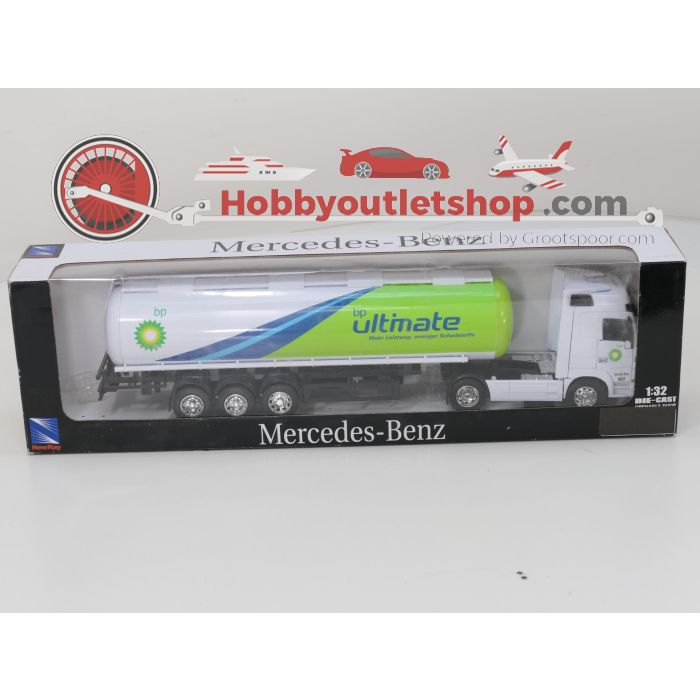 Schaal 1:32 NewRay Mercedes-Benz vrachtwagen "bp ultimate" #9100 - sku: 20260305112142 - Gebraucht - Sehr guter Zustand - Bild 5