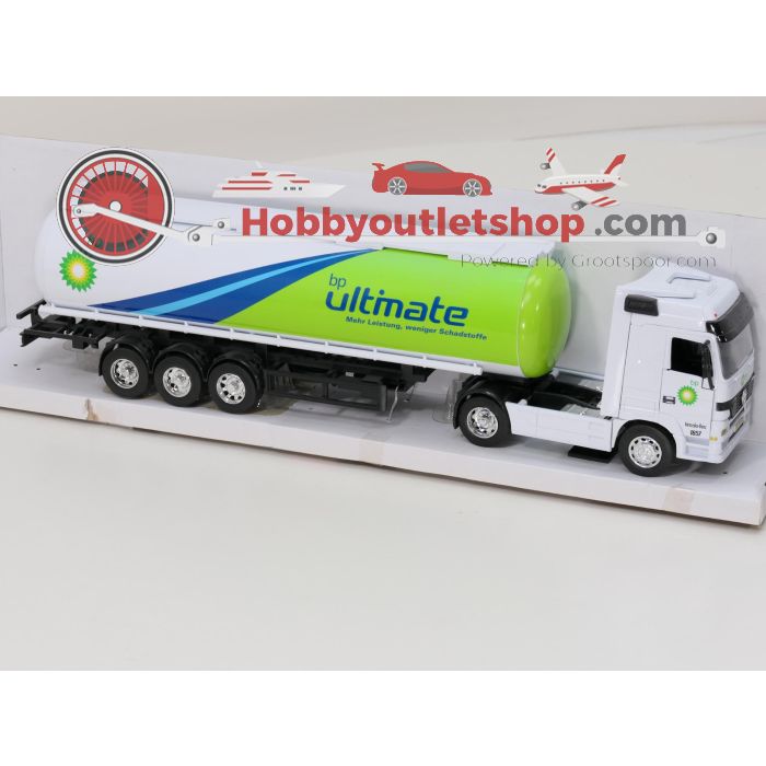 Schaal 1:32 NewRay Mercedes-Benz vrachtwagen "bp ultimate" #9100 - sku: 20260305112142 - Gebraucht - Sehr guter Zustand - Bild 7