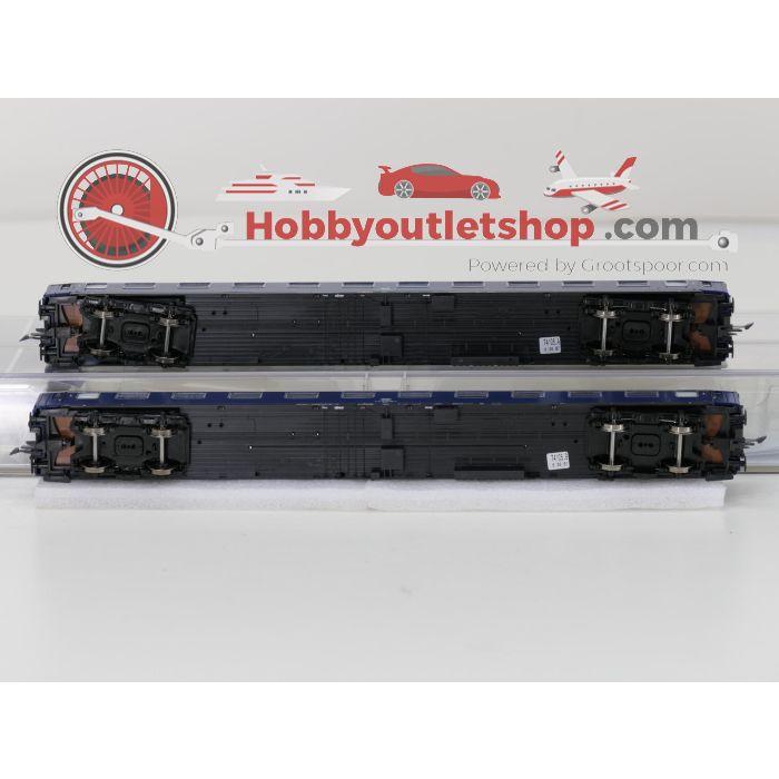 Schaal H0 Roco 74104 en 74105 set: 1/2 4-tlg. F-Zug „Toller Bomberg“ en 2-tlg. F-Zug "Bomberg" van de DB #9127 - sku: 20260317030611 - Gebruikt - Zo goed als nieuw - Afbeelding 19