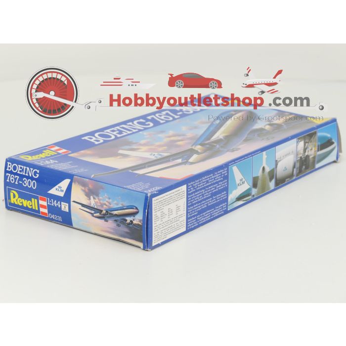 Schaal 1:144 Revell 04231 Boeing 767-300 KLM Reg. PH-BZJ #9306 - sku: 20260506115624 - Nieuw - Afbeelding 5