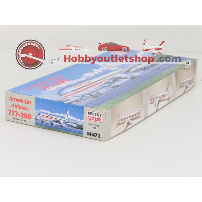 Schaal 1:144 Minicraft 14472 Boeing 777-200 American Airlines Reg. N787AL #9312 - sku: 20260506033245 - Neu - Bild 4