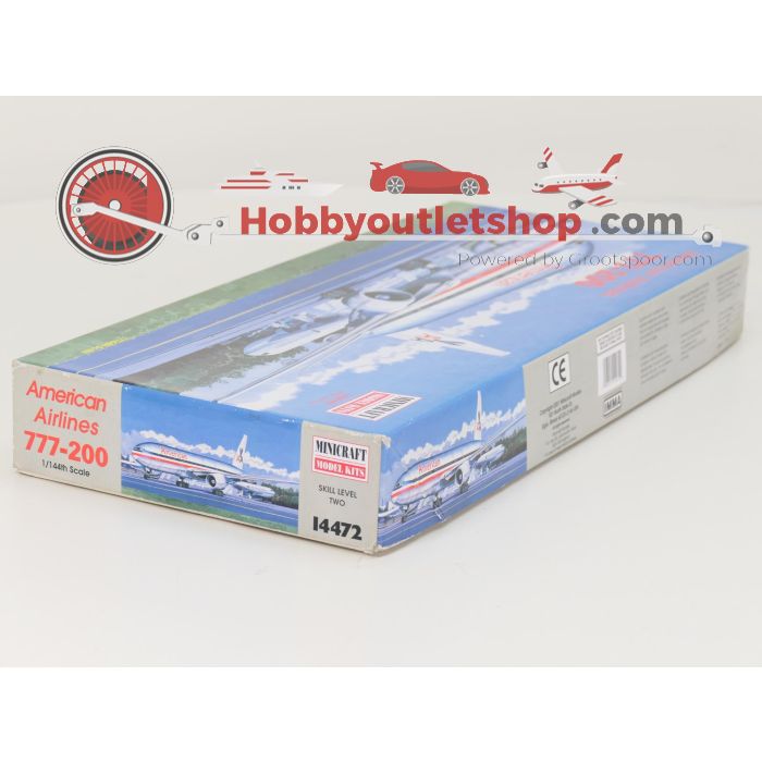 Schaal 1:144 Minicraft 14472 Boeing 777-200 American Airlines Reg. N787AL #9312 - sku: 20260506033245 - Neu - Bild 5
