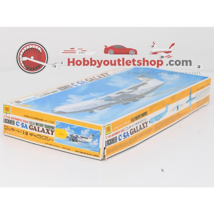 Schaal 1:144 Otaki OT2-3-1800 Lockheed C-5A Galaxy U.S.A.F military transport Reg. 80212 #9320 - sku: 20260507114955 - Nieuw - Afbeelding 5