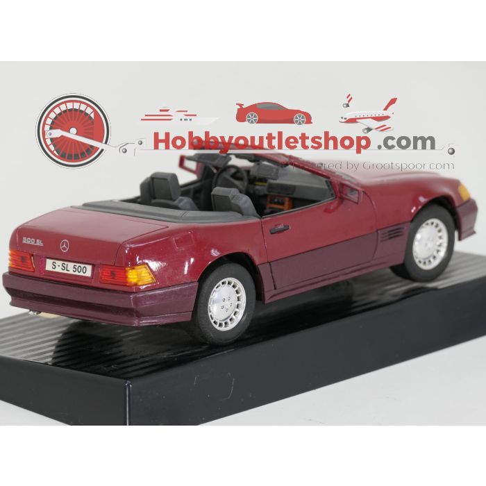 Schaal 1:18 Maisto 12047s en 31801 Mercedes-Benz set 300 SL Güllwing en 500 SL #9379 - sku: 20260520092448 - Gebruikt - Redelijke staat - Afbeelding 9