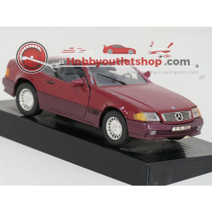 Schaal 1:18 Maisto 12047s en 31801 Mercedes-Benz set 300 SL Güllwing en 500 SL #9379 - sku: 20260520092448 - Gebruikt - Redelijke staat - Afbeelding 10