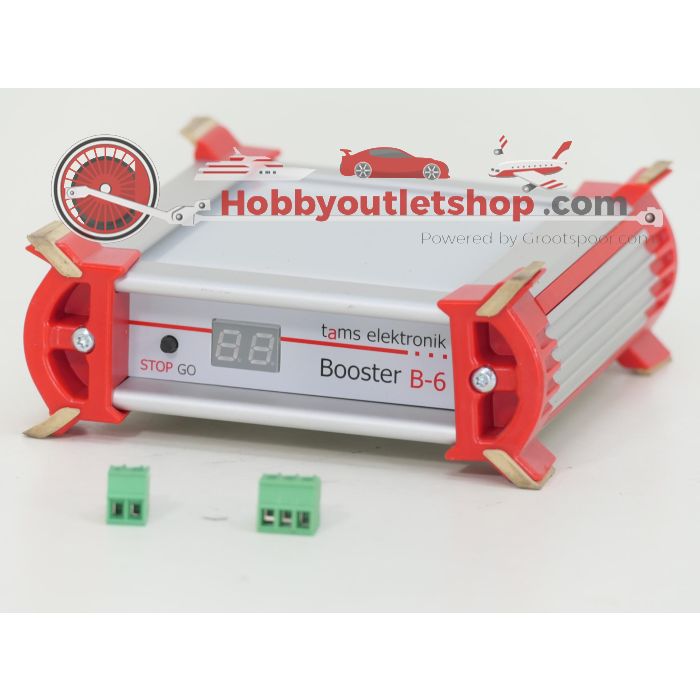 Schaal Z tot II Tams Elektronik GmbH 40-19607-01 B-6 booster + Mean Well adapter #9392 - sku: 20260522110109 - Gebraucht - Sehr guter Zustand - Bild 2