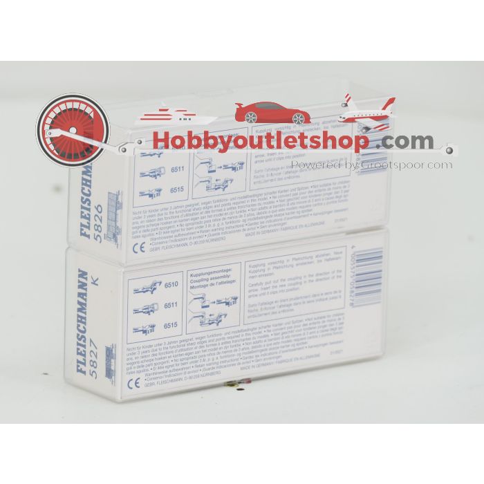 Schaal H0 Fleischmann NEW OLD STOCK COMPLETE SET 4892, 5820, 5821, 5825, 5826 en 5827 set met extra rijtuigen van de K.W.St.E #9435 - sku: 20260612084439 - New - Photo 7