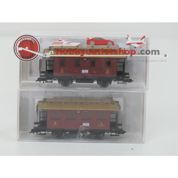 Schaal H0 Fleischmann NEW OLD STOCK COMPLETE SET 4892, 5820, 5821, 5825, 5826 en 5827 set met extra rijtuigen van de K.W.St.E #9435 - sku: 20260612084439 - New - Photo 12