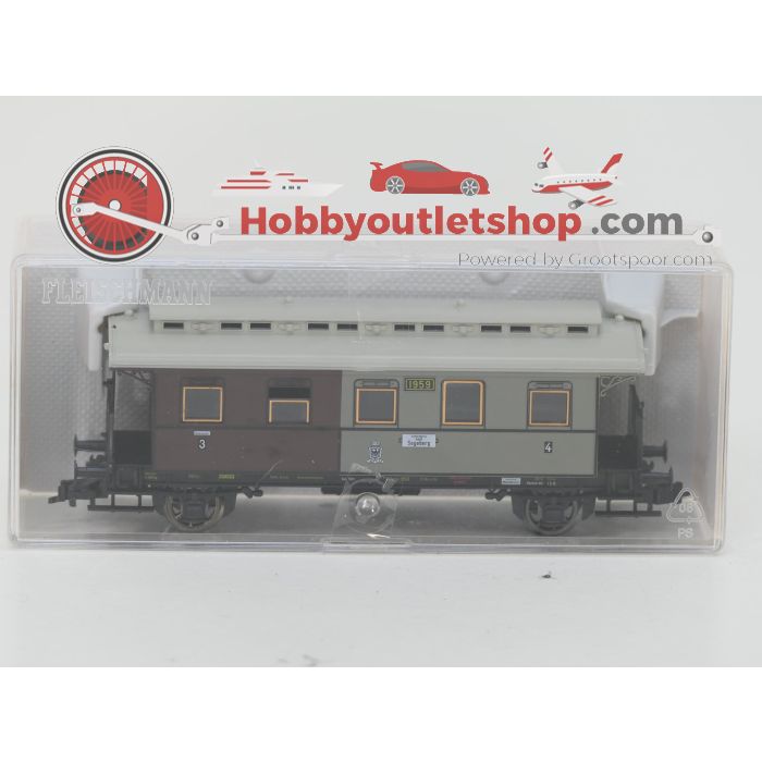 Schaal H0 Fleischmann NEW OLD STOCK COMPLETE SET 4895 en 5851 stoomlocomotief met personen- en goederenwagens van de KPEV #9436 - sku: 20260612093143 - New - Photo 8