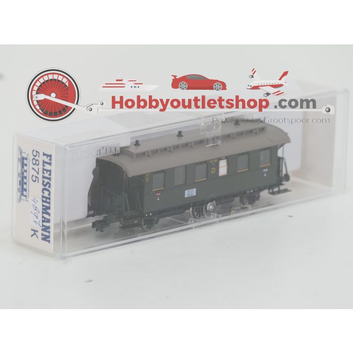 Schaal H0 Fleischmann NEW OLD STOCK COMPLETE SET 4897, 5875, 85 5865 k en 85 5866 k stoomlocomotief BR 39 met personenrijtuigen en goederenwagons van de DRG #9440 - sku: 20260612021405 - Nieuw - Afbeelding 10