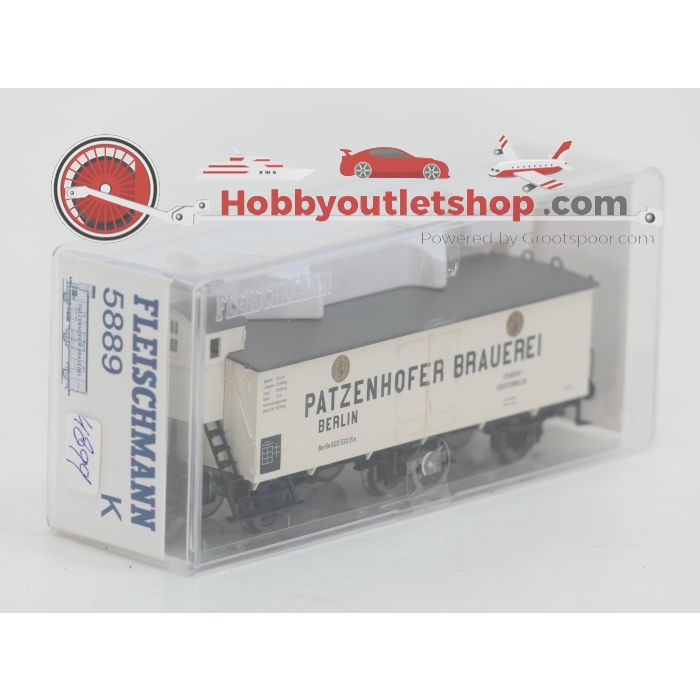 Schaal H0 Fleischmann NEW OLD STOCK COMPLETE SET 4899, 5889 k en 5898 k stoomlocomotief P6 met personenrijtuigen en een goederenwagon van de KPEV #9442 - sku: 20260612034140 - Nieuw - Afbeelding 7
