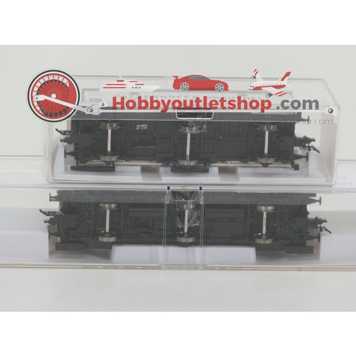 Schaal H0 Fleischmann NEW OLD STOCK COMPLETE SET 4899, 5889 k en 5898 k stoomlocomotief P6 met personenrijtuigen en een goederenwagon van de KPEV #9442 - sku: 20260612034140 - Nieuw - Afbeelding 11