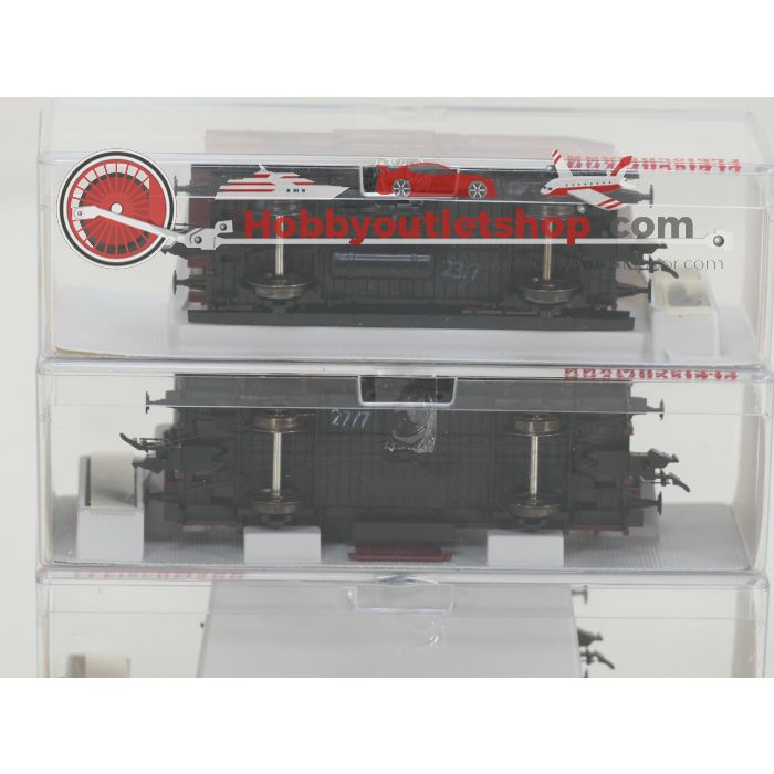 Schaal H0 Fleischmann NEW OLD STOCK COMPLETE SET 4889, 5840K, 5841K en 5843K stoomlocomotief GtL4/4 met goederenwagons van de K.Bay.Sts.B. #9444 - sku: 20260612052007 - New - Photo 11