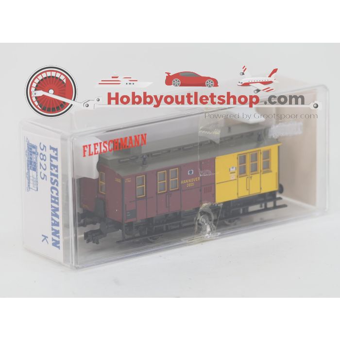 Schaal H0 Fleischmann NEW OLD STOCK COMPLETE SET 4882 en 5825 Die alten Preußen von Fleischmann - Personenzug der KPEV met postwagen #9446 - sku: 20260616040913 - Nieuw - Afbeelding 6
