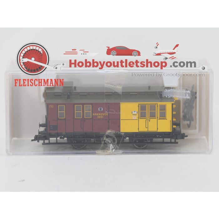 Schaal H0 Fleischmann NEW OLD STOCK COMPLETE SET 4882 en 5825 Die alten Preußen von Fleischmann - Personenzug der KPEV met postwagen #9446 - sku: 20260616040913 - Nieuw - Afbeelding 7