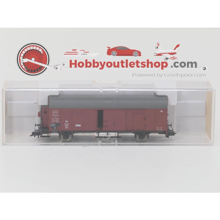 Schaal H0 Fleischmann NEW OLD STOCK COMPLETE SET 4893 en 5853 Preußischer Güterzug met gesloten goederenwagon van de KPEV #9447 - sku: 20260617085345 - New - Photo 4